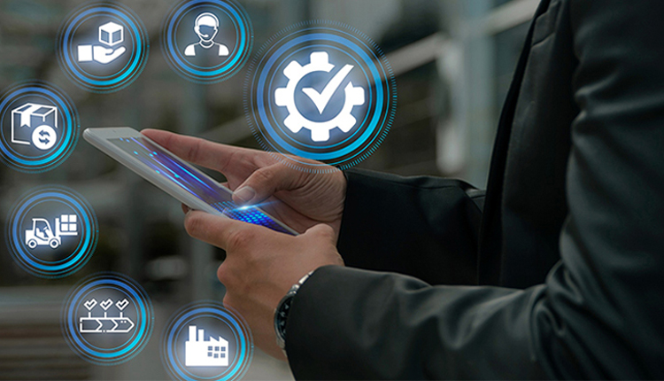Falco OPS design-to-deliver modules showing NPD, costing, planning and PDI