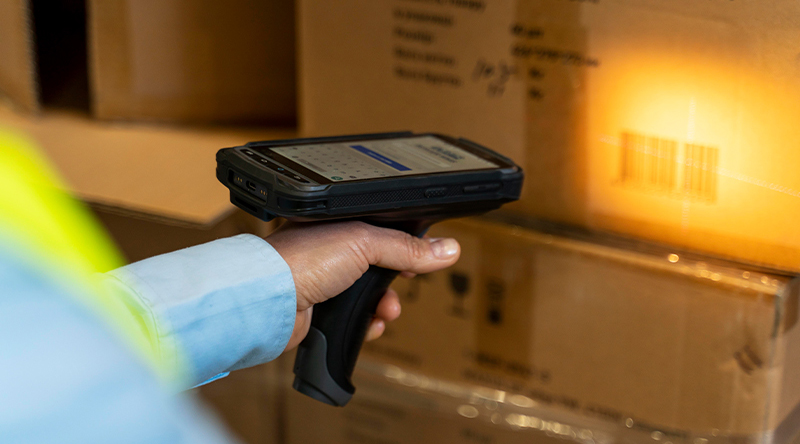 Inspection app interface with attribute checklist, OCR scanned nameplate, and approval panel​
